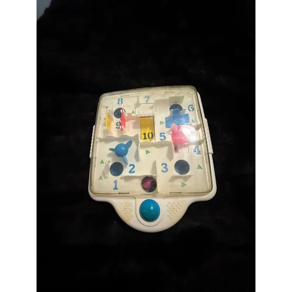 Vintage 1990s 1992 Playskool Maze Pinball Lap Game Ball Balance Toy Retro